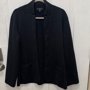 J. Crew Black Textured Jacket